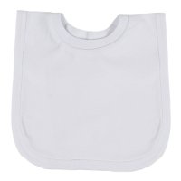 P4630-W: White Pop-On Bib